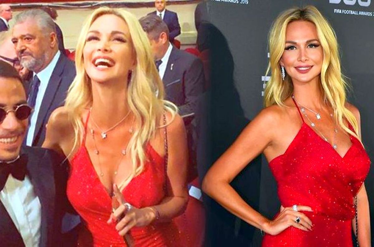 FOTO Victoria Lopyreva l-a făcut uitat pe Messi la Gala FIFA The Best » Rusoaica a întors toate privirile