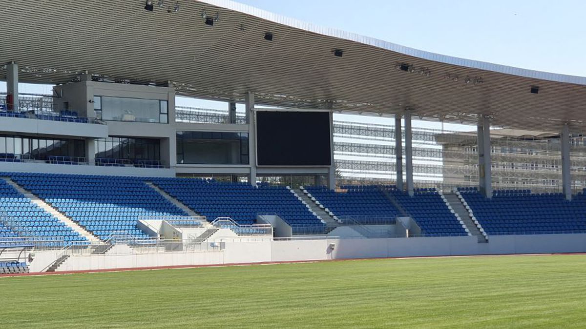 VIDEO + FOTO Stadionul  de la Târgu Jiu