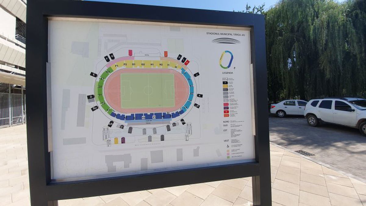 VIDEO + FOTO Stadionul  de la Târgu Jiu