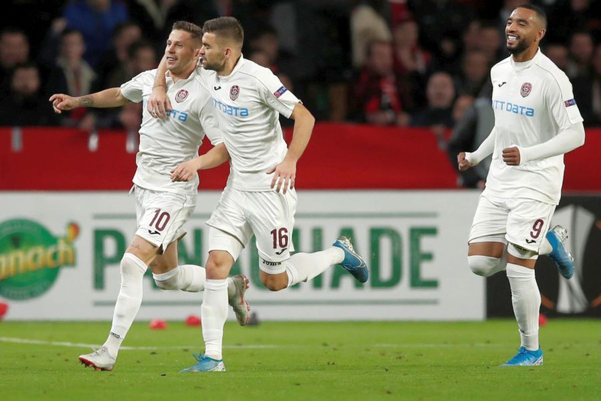 RENNES - CFR CLUJ 0-1// VIDEO + FOTO  CFR, victorie cu ochii vineți! Repriză secundă PENIBILĂ: echipa lui Dan Petrescu, incapabilă să domine o adversară rămasă în 8 oameni de câmp