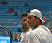 VIDEO + FOTO Dinamovistul Ivan Pesic a urmărit live supermeciul Djokovic - Nadal » Primii doi jucători ai lumii au făcut SHOW în Kazahstan