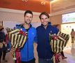 VIDEO + FOTO Dinamovistul Ivan Pesic a urmărit live supermeciul Djokovic - Nadal » Primii doi jucători ai lumii au făcut SHOW în Kazahstan