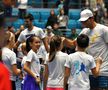 VIDEO + FOTO Dinamovistul Ivan Pesic a urmărit live supermeciul Djokovic - Nadal » Primii doi jucători ai lumii au făcut SHOW în Kazahstan