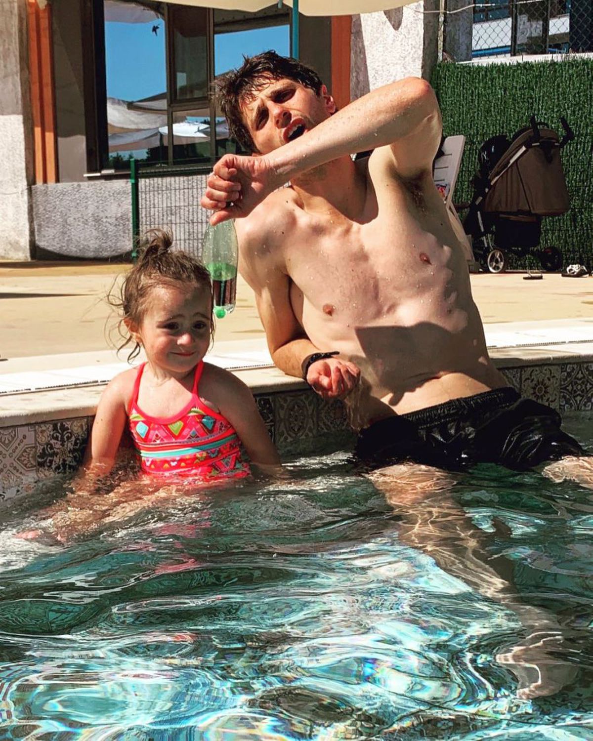 INSTASPORT // FOTO Diego Fabbrini, noua achiziție a lui Dinamo, e „Bruce Lee” în alb-roșu