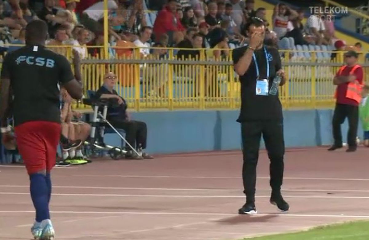 GAZ METAN - FCSB 4-0 // Ce nu s-a văzut la TV » Ce făcea Bogdan Argeș Vintilă pe marginea terenului