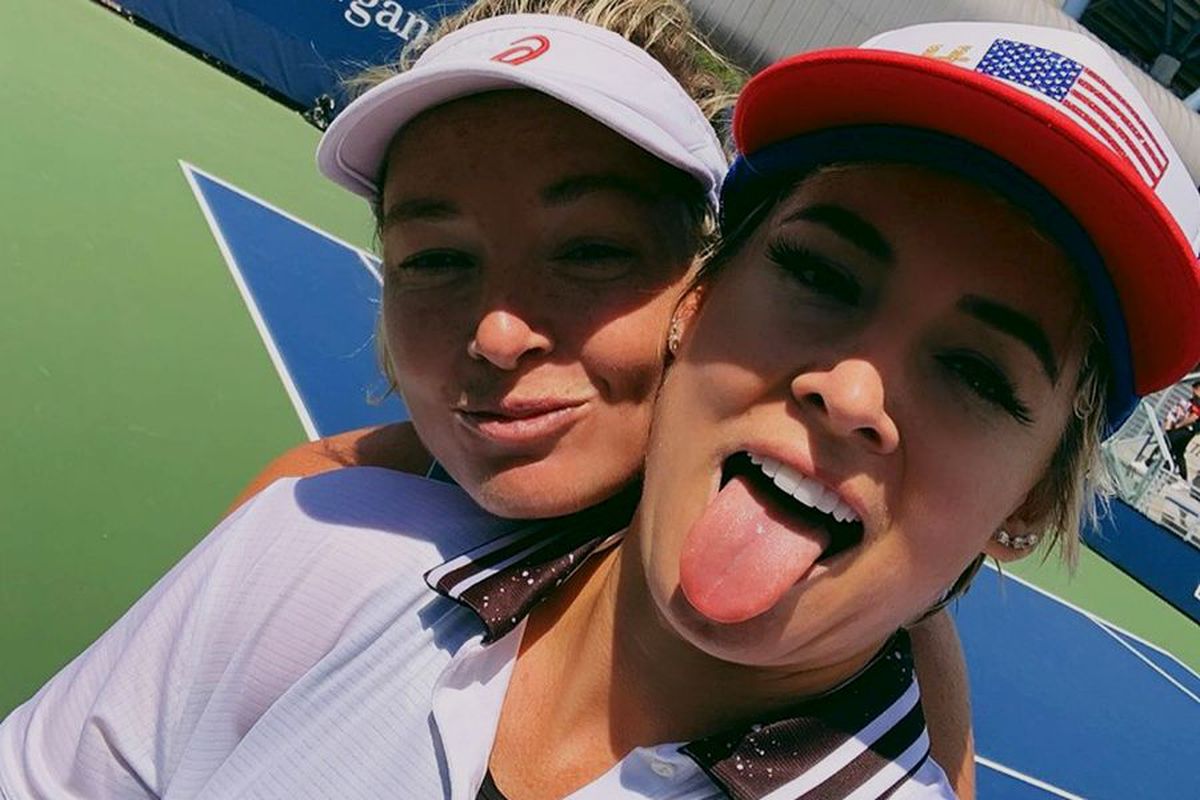 US OPEN 2019 // FOTO CoCo Vandeweghe și Bethanie Mattek-Sands s-au pozat în ipostaze provocatoare la New York » Au profitat la maximum de ziua liberă