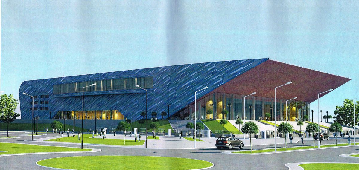 GALERIE FOTO Primarii marilor orașe din România spun că sunt gata să ridice de la zero noi săli de sport » La machete suntem campioni mondiali!