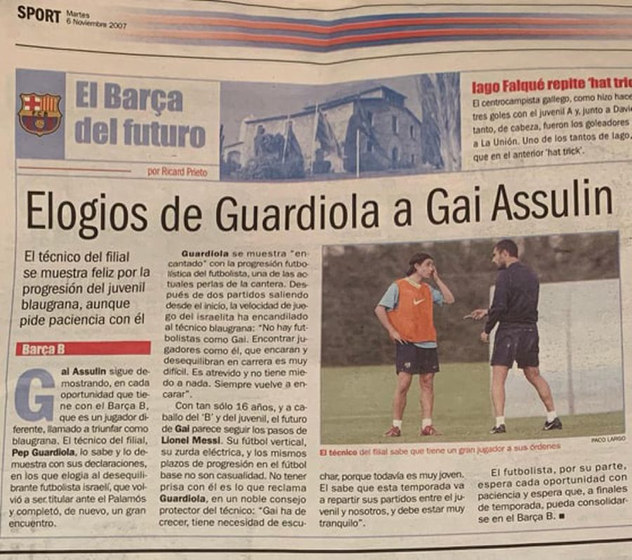 Gai Assulin, „Messi al Israelului”, s-a transferat la Poli Iași » A jucat pentru Barcelona și City