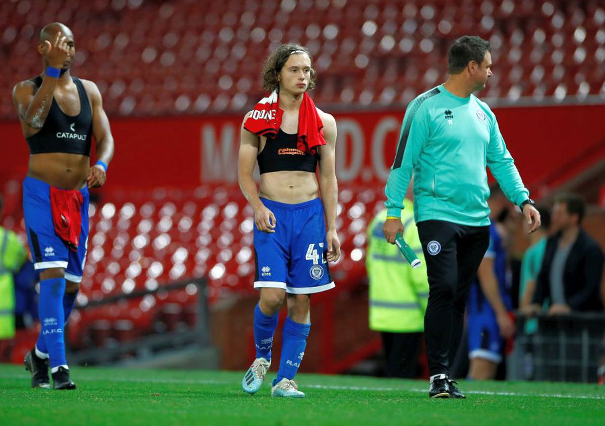 VIDEO + FOTO A dat gol pe Old Trafford și s-a dus acasă să învețe! Luke Matheson, declarația serii după ce a marcat la 16 ani cu Manchester United: „Am test la psihologie! Abia aștept”