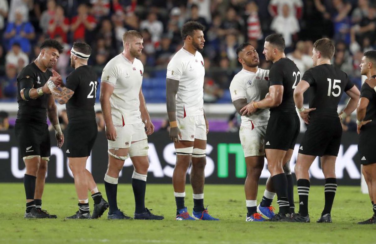 CUPA MONDIALĂ // FOTO Surpriză mare la Cupa Mondială de Rugby » Anglia învinge Noua Zeelandă, 19-7, și e în finală