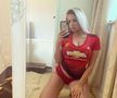 GALERIE FOTO Cea mai hot fană a lui Manchester United a încins imaginația „diavolilor”