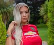 FOTO Cea mai hot fană a lui Manchester United a încins imaginația „diavolilor”: „Mă poți urmări doar dacă iubești echipa”
