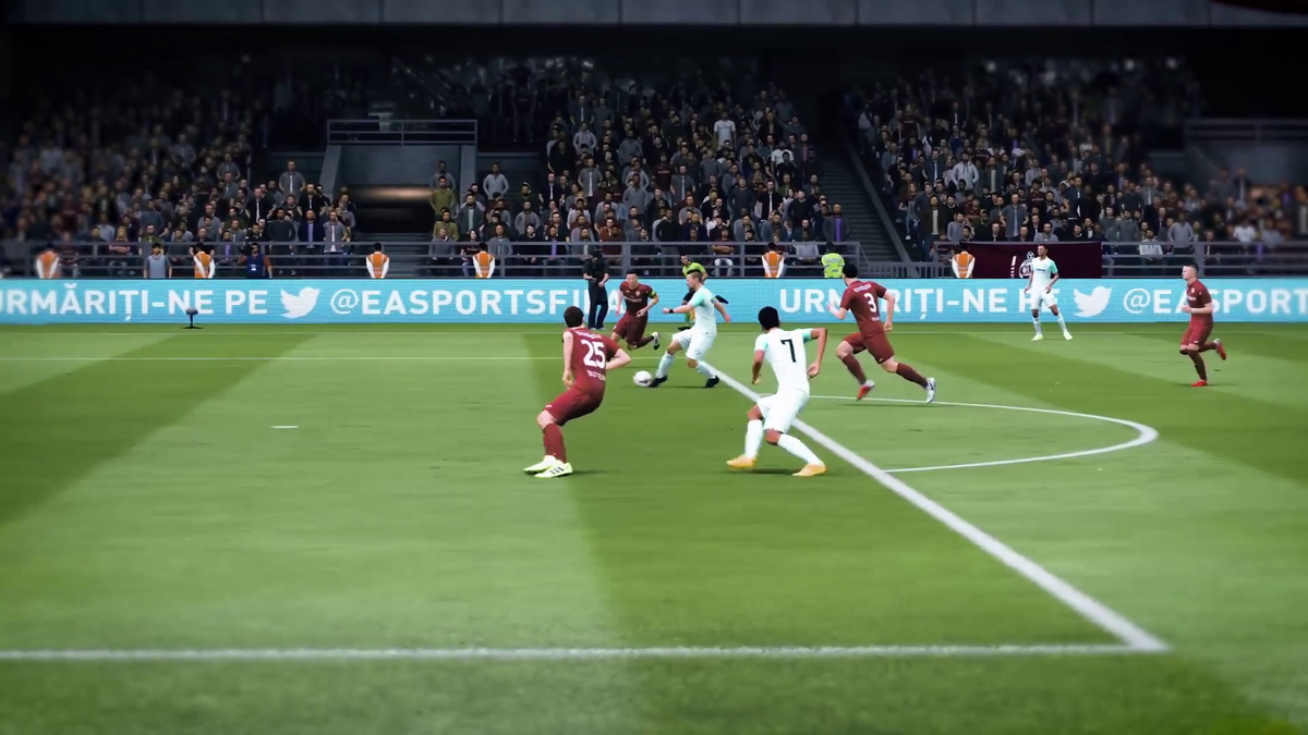 FIFA 2020 // Lovitură de imagine pentru Liga 1! Florinel Coman și Dan Nistor, lângă Messi și Ronaldo » Imagini de la lansare