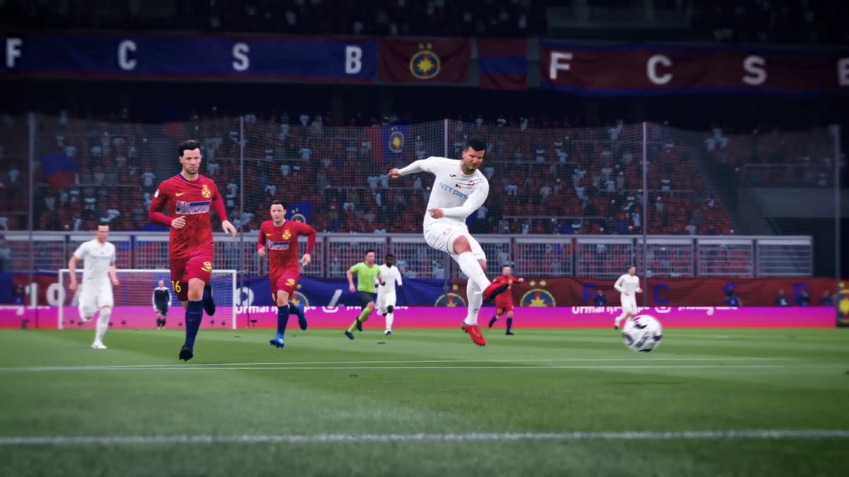 FIFA 2020 // Lovitură de imagine pentru Liga 1! Florinel Coman și Dan Nistor, lângă Messi și Ronaldo » Imagini de la lansare