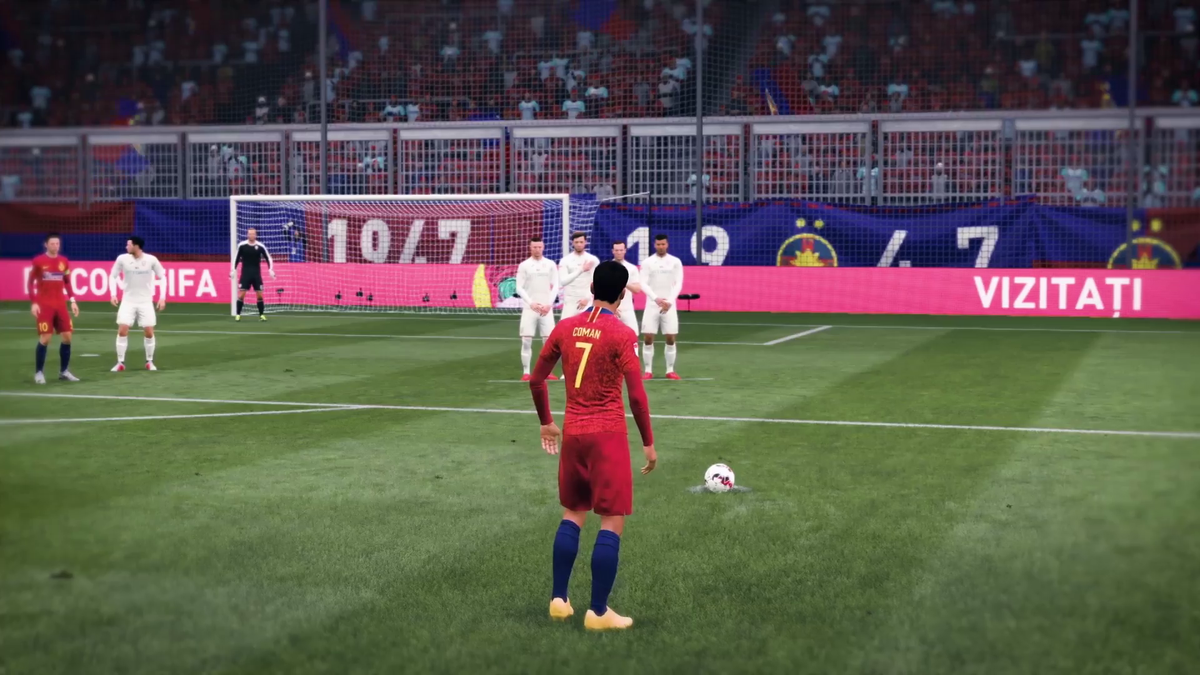 FIFA 2020 // Lovitură de imagine pentru Liga 1! Florinel Coman și Dan Nistor, lângă Messi și Ronaldo » Imagini de la lansare