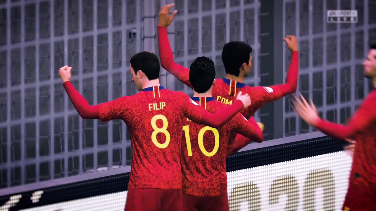 FIFA 2020 // Lovitură de imagine pentru Liga 1! Florinel Coman și Dan Nistor, lângă Messi și Ronaldo » Imagini de la lansare