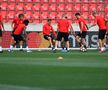 SLAVIA PRAGA - CFR CLUJ // Nicolae Stanciu și colegii săi au făcut antrenamentul oficial înaintea duelului cu CFR Cluj: „Suporterii ne împing de la spate”