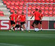 SLAVIA PRAGA - CFR CLUJ // Nicolae Stanciu și colegii săi au făcut antrenamentul oficial înaintea duelului cu CFR Cluj: „Suporterii ne împing de la spate”
