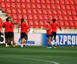 SLAVIA PRAGA - CFR CLUJ // Nicolae Stanciu și colegii săi au făcut antrenamentul oficial înaintea duelului cu CFR Cluj: „Suporterii ne împing de la spate”