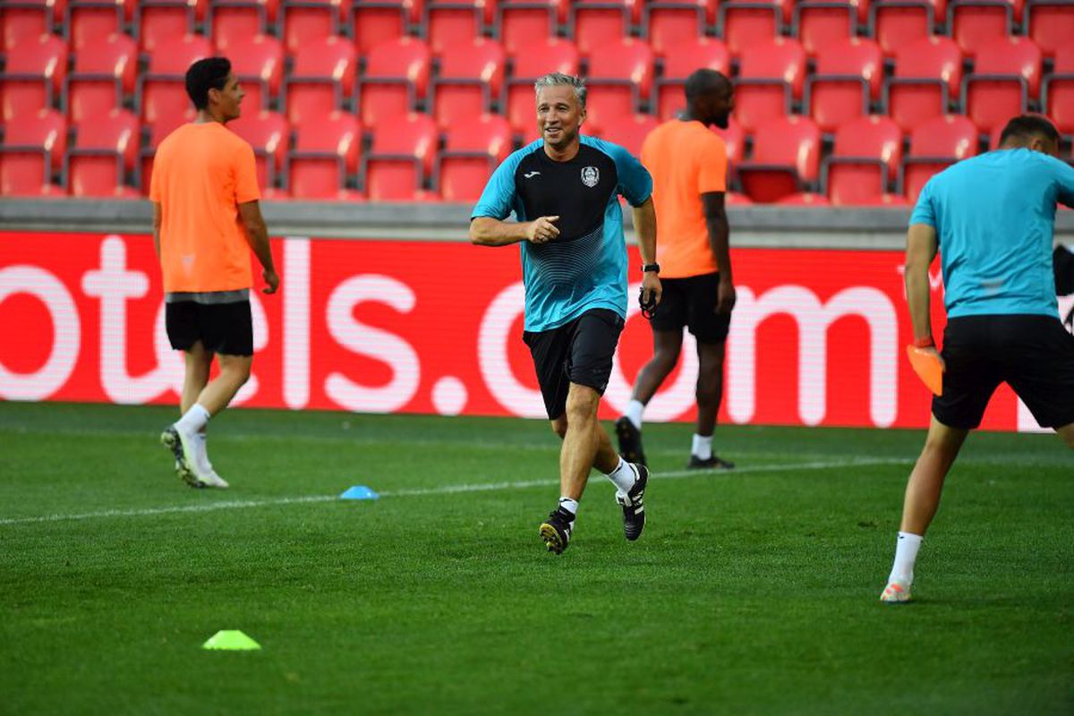 SLAVIA PRAGA - CFR CLUJ // VIDEO+FOTO Dan Petrescu se teme: „Slavia putea câștiga Europa League!” + Remarcă un detaliu surprinzător: „E inuman!”