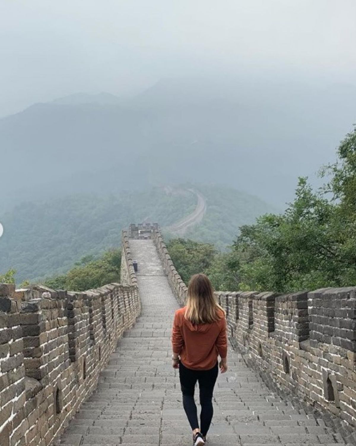 FOTO Simona Halep pe Marele Zid Chinezesc