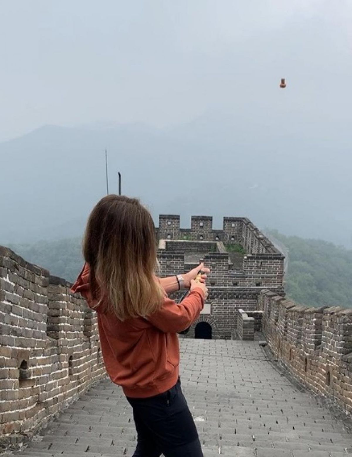 FOTO Simona Halep pe Marele Zid Chinezesc