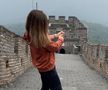 FOTO Simona Halep pe Marele Zid Chinezesc