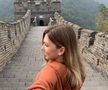 FOTO Simona Halep pe Marele Zid Chinezesc
