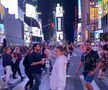 US OPEN // FOTO Simona Halep a mers în Times Square după calificarea în turul II » Cum s-a fotografiat românca