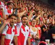 SLAVIA PRAGA - CFR CLUJ 1-0 // FOTO Duel încins în tribune: torțe versus scandări rasiste
