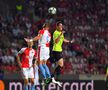 SLAVIA PRAGA - CFR CLUJ 1-0 (2-0 la general) // FOTO+VIDEO // Iluzii de Ligă doar o repriză: CFR a cedat și returul în fața Slaviei Praga și merge în grupele Europa League
