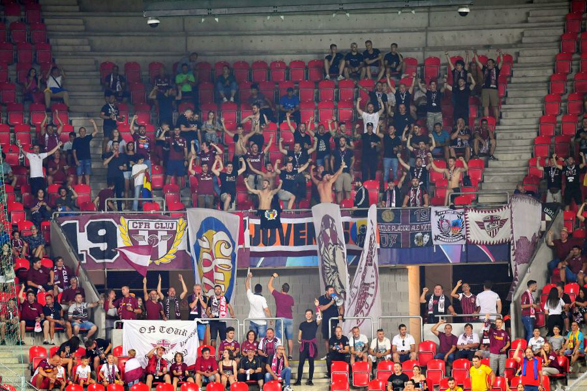 SLAVIA PRAGA - CFR CLUJ 1-0 (2-0 la general) // FOTO+VIDEO // Iluzii de Ligă doar o repriză: CFR a cedat și returul în fața Slaviei Praga și merge în grupele Europa League