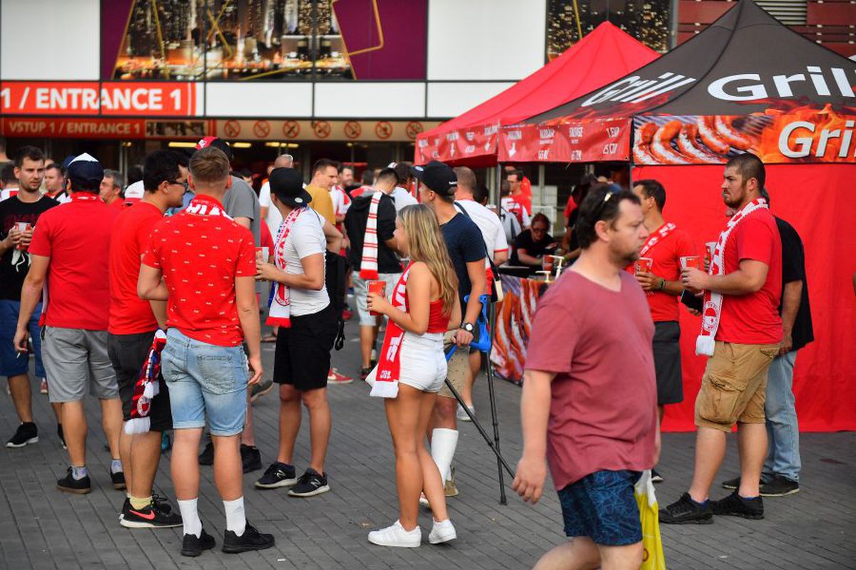 SLAVIA PRAGA - CFR CLUJ 1-0 (2-0 la general) // FOTO+VIDEO // Iluzii de Ligă doar o repriză: CFR a cedat și returul în fața Slaviei Praga și merge în grupele Europa League