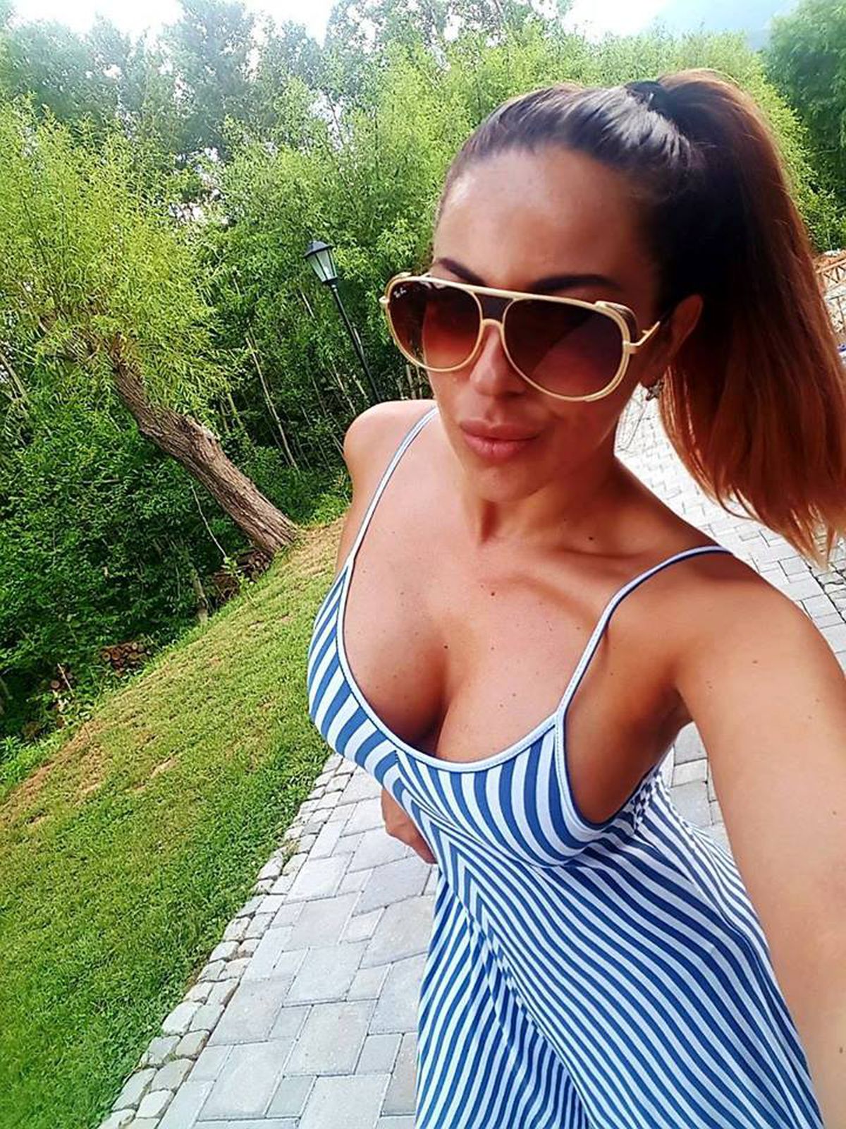 FOTO Roksana Gantova, rapidista care se implică în discuții despre fotbal + E lipsită total de inhibiții