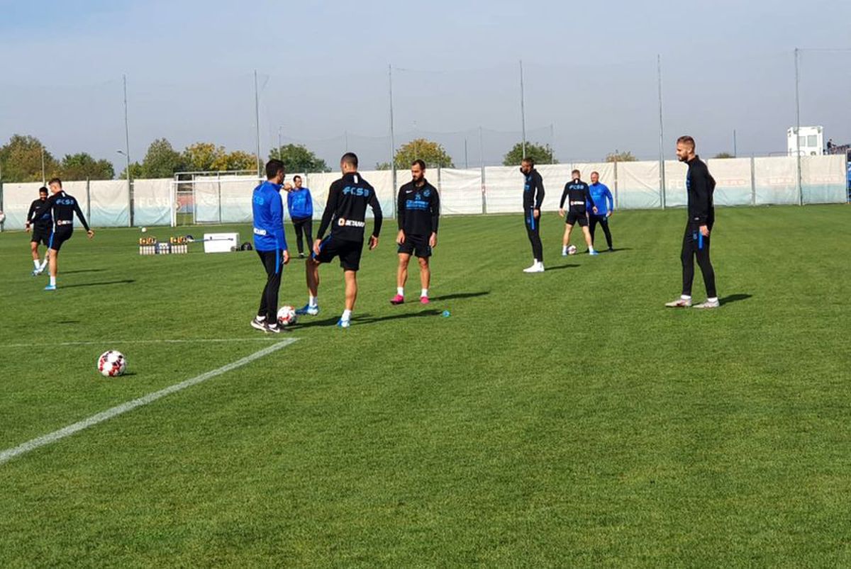 CLINCENI - FCSB // VIDEO + FOTO Revenire incredibilă la FCSB: Marko Momcilovic ar putea juca în meciul cu Clinceni » 3 jucători nu s-au antrenat azi