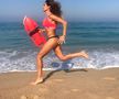 FOTO Ercilia și marea » O atletă portugheză îmbină utilul cu plăcutul