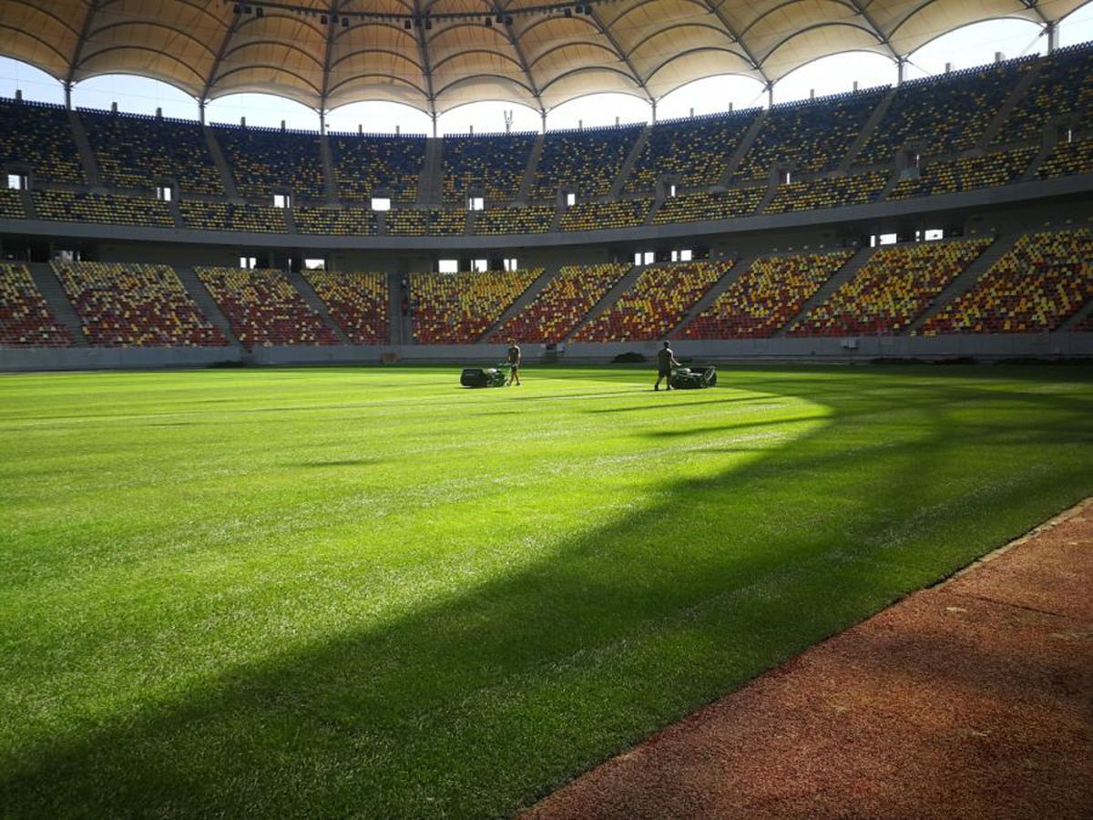 ROMÂNIA - SPANIA // VIDEO Gazonul de pe Arena Națională a fost schimbat » Cum arată cu o săptămână înaintea „șocului” cu Spania și câți bani s-au cheltuit