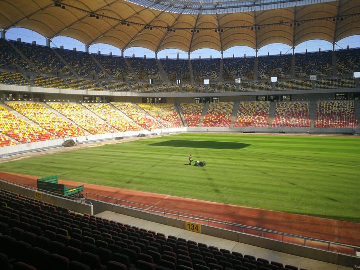 ROMÂNIA - SPANIA // VIDEO Gazonul de pe Arena Națională a fost schimbat » Cum arată acum suprafața de joc, cu o săptămână înaintea „șocului” cu Spania