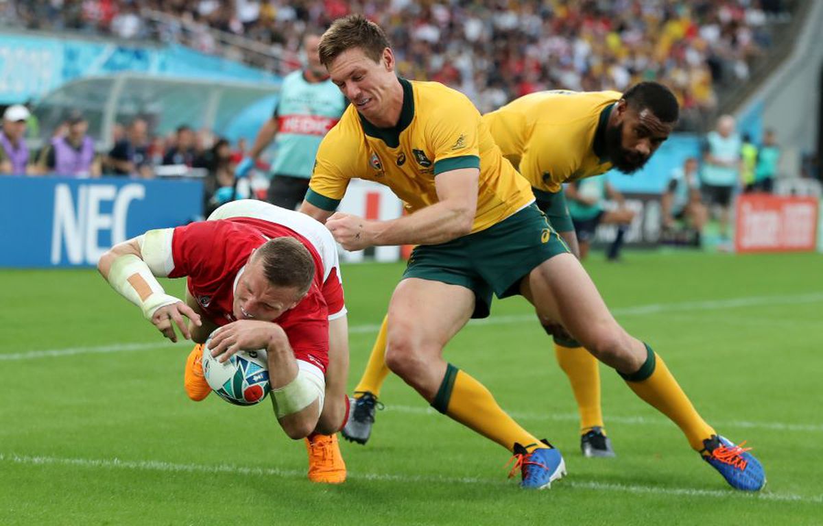 RUGBY // FOTO Bravură galeză » Australia, învinsă de către Țara Galilor la Cupa Mondială din Japonia