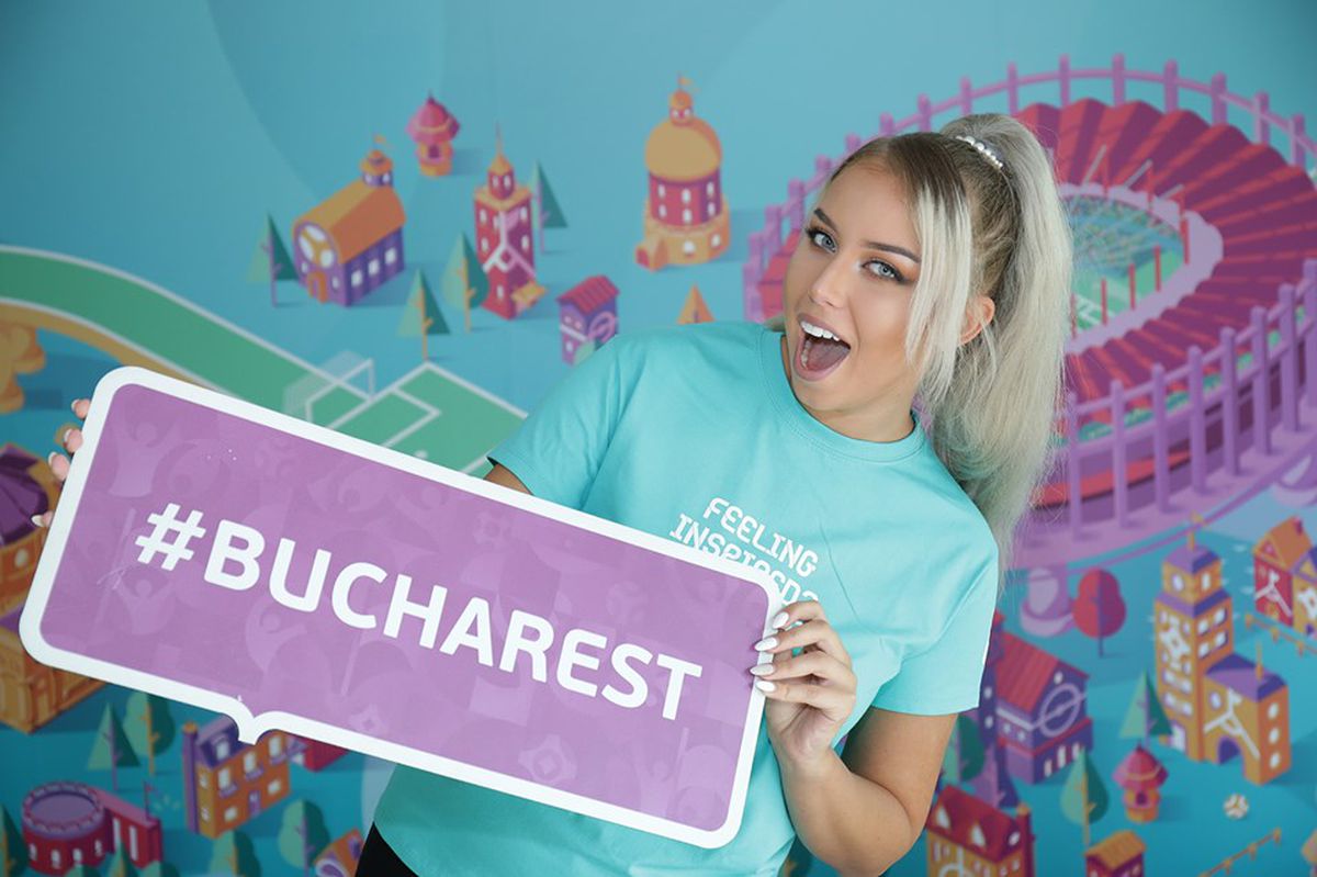 VIDEO+FOTO Cea mai sexy voluntară de la FRF! Va fi prezentă la meciul cu Spania și la EURO 2020