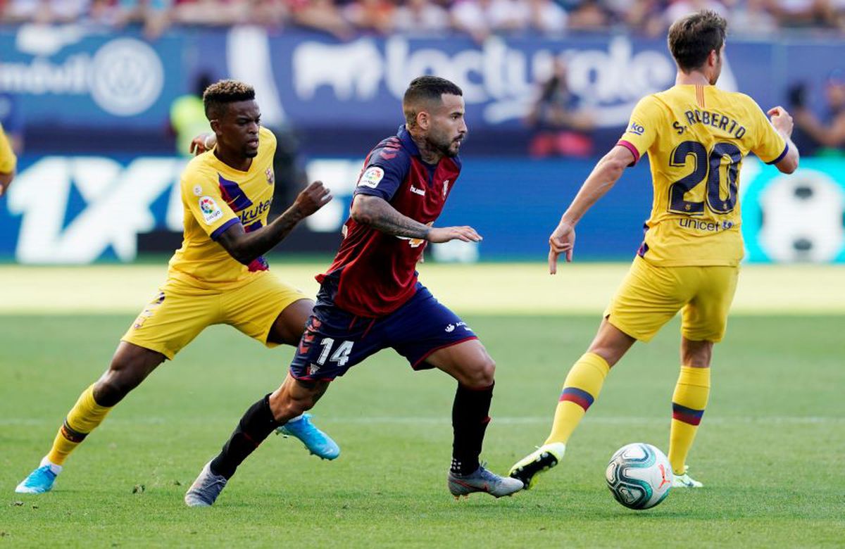 FOTO OSASUNA - BARCELONA 2-2