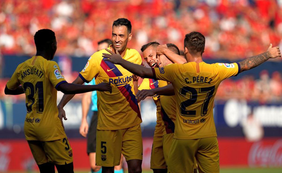 FOTO OSASUNA - BARCELONA 2-2