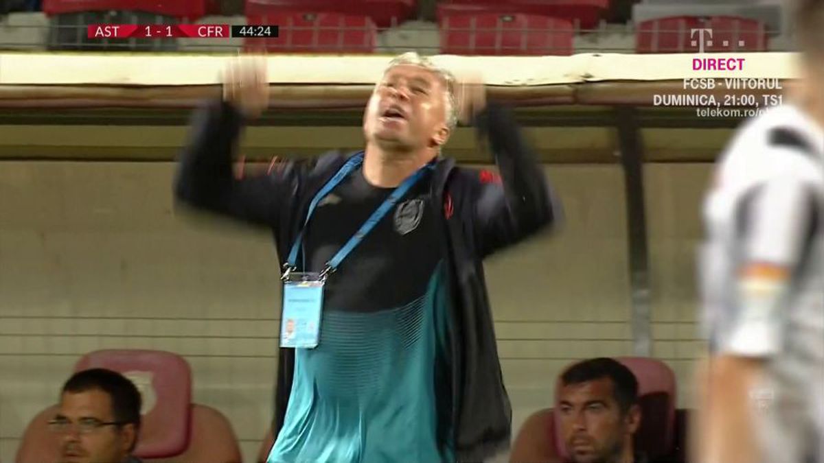 FOTO Dan Petrescu a fost eliminat cu Astra