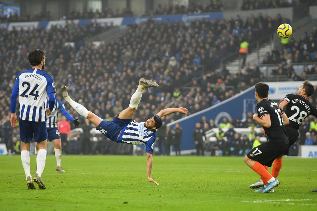 PREMIER LEAGUE: BRIGHTON - CHELSEA 1-1 // VIDEO + FOTO Primul meci, primul moment memorabil din 2020! Lampard, egalat cu o „foarfecă” de senzație