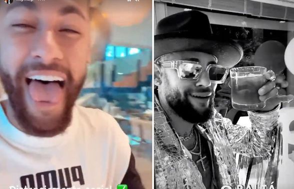 VIDEO Neymar râde de zvonurile despre petrecerea-monstru de Revelion » Ce a postat starul brazilian