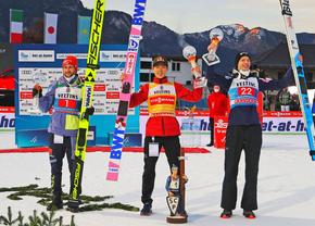 Ryoyu Kobayashi zboară spre istorie în Turneul celor Patru Trambuline! 10 cm i-au adus victoria de la Garmisch-Partenkirchen