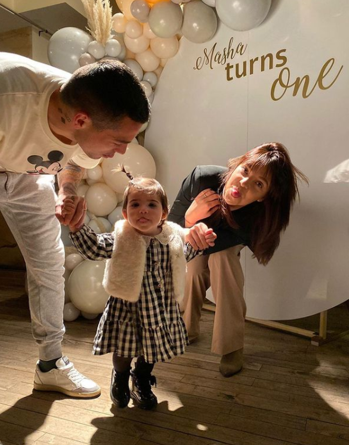 Nicolae Stanciu, alături de soția lui Andreea