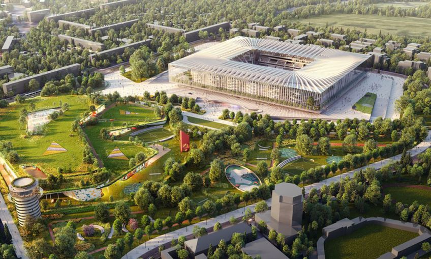 Paolo Maldini (53 de ani), directorul tehnic al lui AC Milan, crede că noul stadion al orașului, „Catedrala”, va readuce clubul în elita europeană.