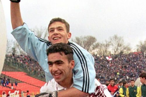 Lobonț și Adi Iencsi, campioni cu Rapid, foto: GSP