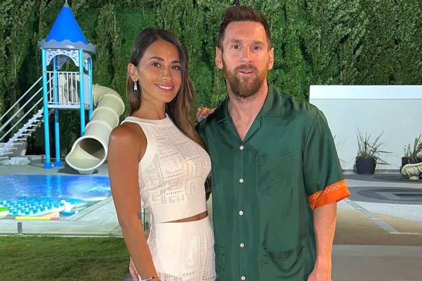 Lionel Messi și Antonela Roccuzzo/ foto Instagram